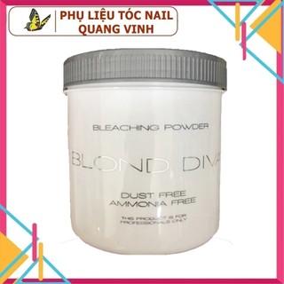 Hũ bột tẩy tóc blond diva 400g (siêu rẻ siêu mịn)