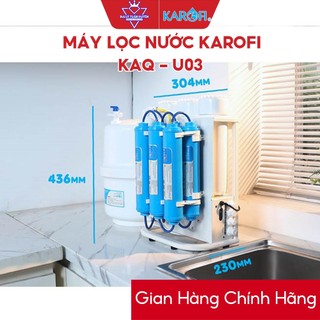 [HÀNG CHÍNH HÃNG] MÁY LỌC NƯỚC KAROFI KAQ-U03