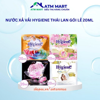 [Hỏa Tốc] Nước xả vải đậm đặc HYGIENE Thái Lan gói 20ml siêu thơm sử dụng tiết kiệm - ATM MART