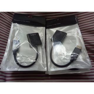 Cáp Chuyển đổi cổng Displayport ra cổng VGA