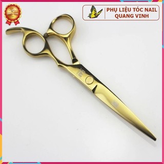 Bộ kéo cắt tóc Kasho HA 05 vàng (kéo tay phải)