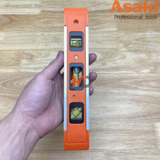 (Nivo)Thước thủy mini 230mm Asaki Ak-2561