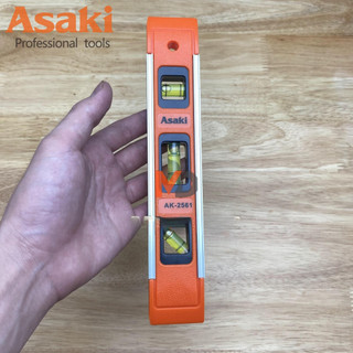(Nivo)Thước thủy mini 230mm Asaki Ak-2561