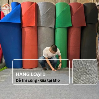 Thảm trải sàn nỉ văn phòng, thảm lót sàn cửa hàng phòng khách dày 3mm, thảm nỉ đỏ sự kiện trải sân khấu hội nghị giá rẻ