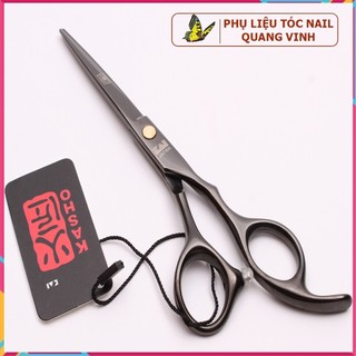 Bộ kéo cắt tóc kasho Japan HA 05 đen (kéo tay phải)