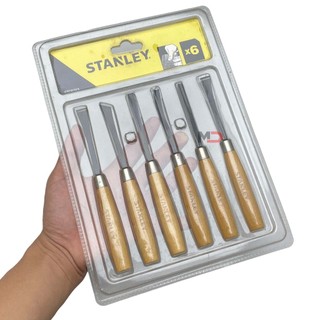 [STANLEY] Bộ đục gỗ 6 chiếc Stanley 16-120