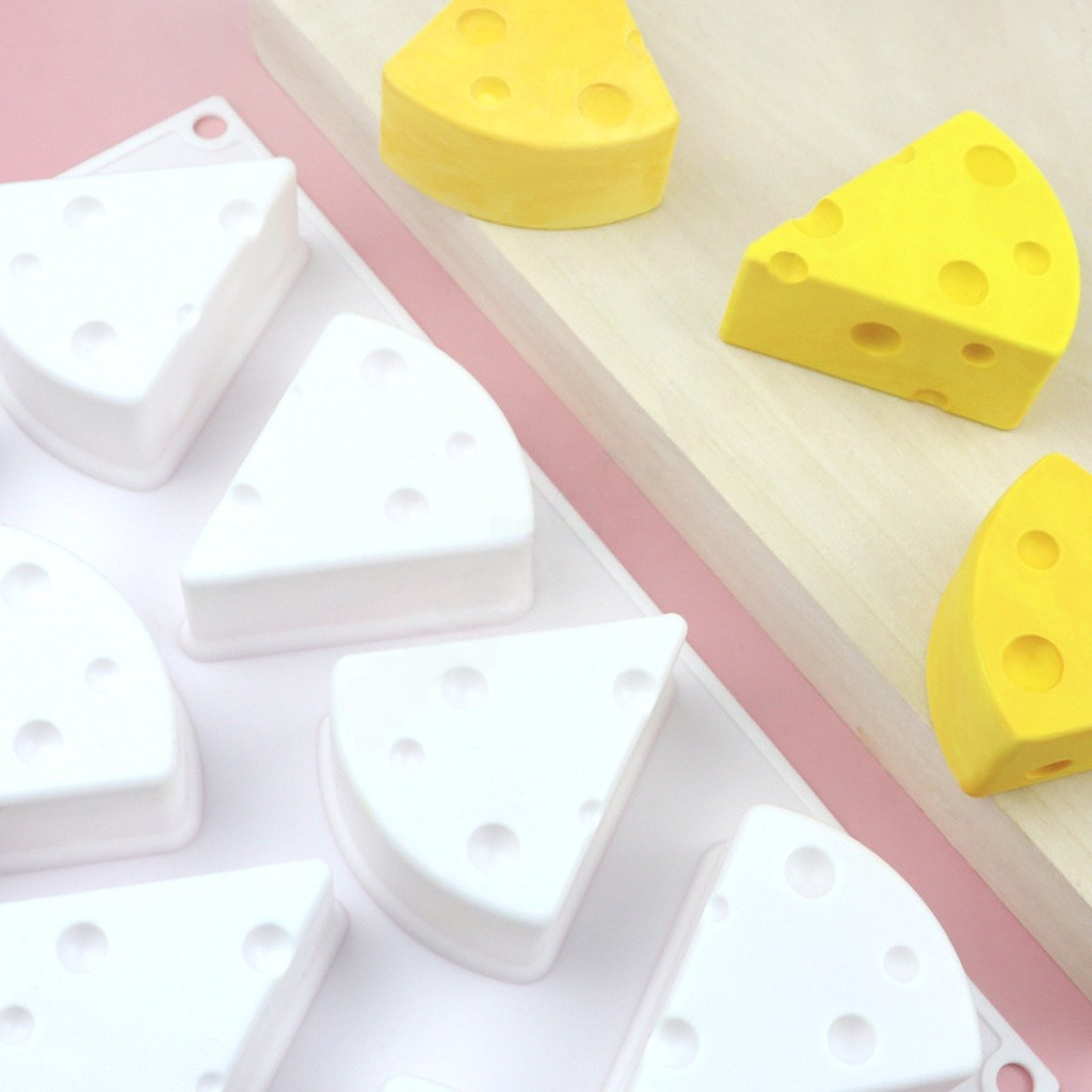 Khuôn thạch silicone 8 miếng phô mai