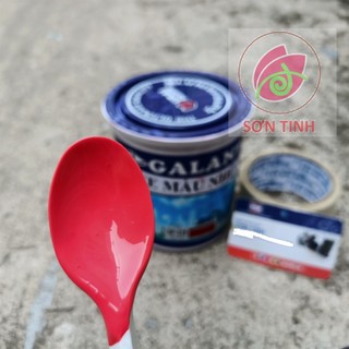 [Sơn chậu] Ve màu Đỏ Galant 1kg