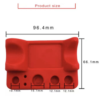 -Đế kim loại, đế silicone, đế mica đựng mực phun xăm