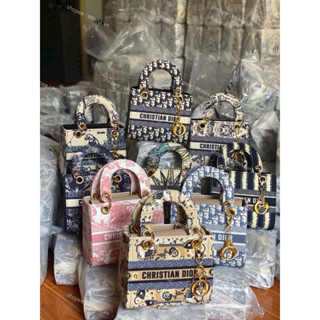 Túi xách nữ dáng cốp vuông vải nhiều hoạ tiết có dây đeo chéo