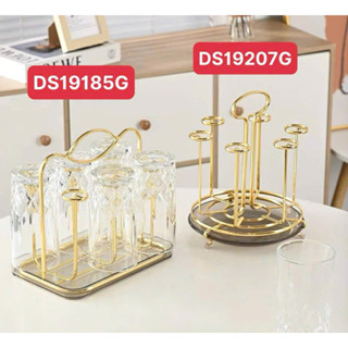 Úp Cốc Inox Sơn Tĩnh Điện Mẫ Mới Sang Trọng Kèm Khay Nhựa Hứng Nước Tiện Lợi| Khay Úp Cốc Ly Chén Inox Không Gỉ