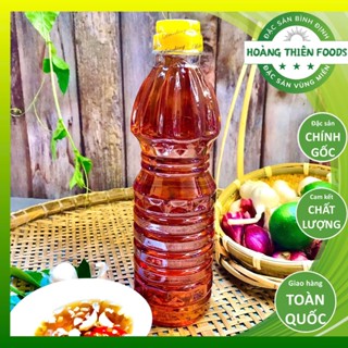   LOẠI NGON ĐẶC BIỆT  Nước mắm nhỉ cá cơm ủ lọc truyền thống Bình Định  - Đặc sản Bình Định - Hoàng Thiên Foods 