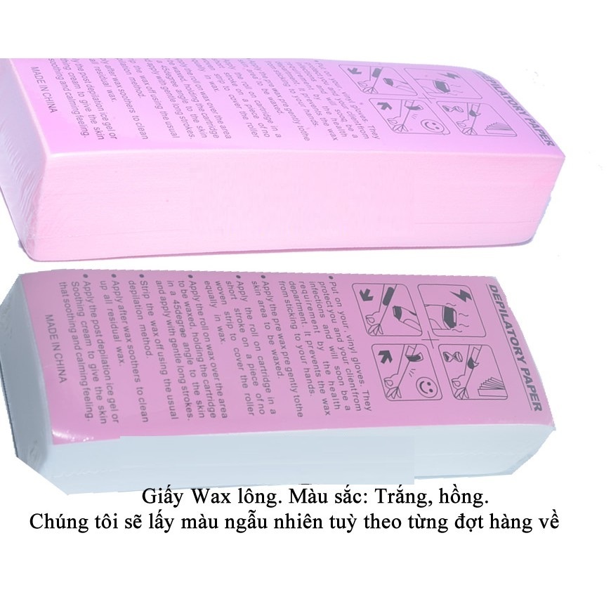 Giấy wax lông, giấy wax chuyên dụng hỗ trợ tẩy lông