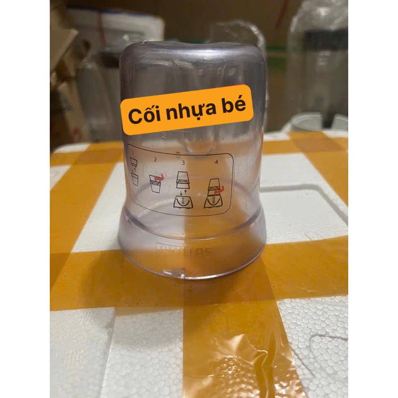 (PHỤ KIỆN MÁY XAY) CỐI XAY KHÔ PHILIPSS HR1797/HR1791