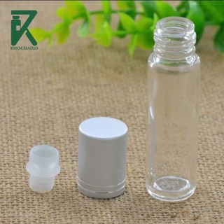 (COMBO 10 CHAI)Chai bi lăn mờ nắp bạc 10ml