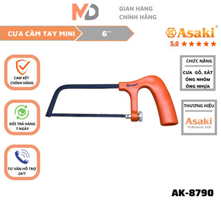 Cưa sắt cầm tay 6in/150mm asaki ak-8790
