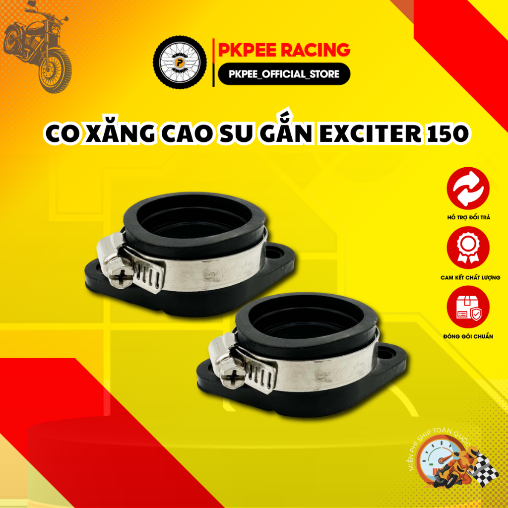 Co Xăng Cao Su Gắn Exciter 150 Phụ Kiện Xe PKPEE