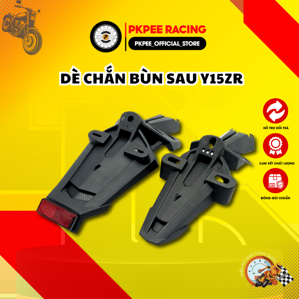 Dè Chắn Bùn Sau Mẫu Y15ZR Malaysia Exciter 150, MX King Phụ Kiện Xe PKPEE