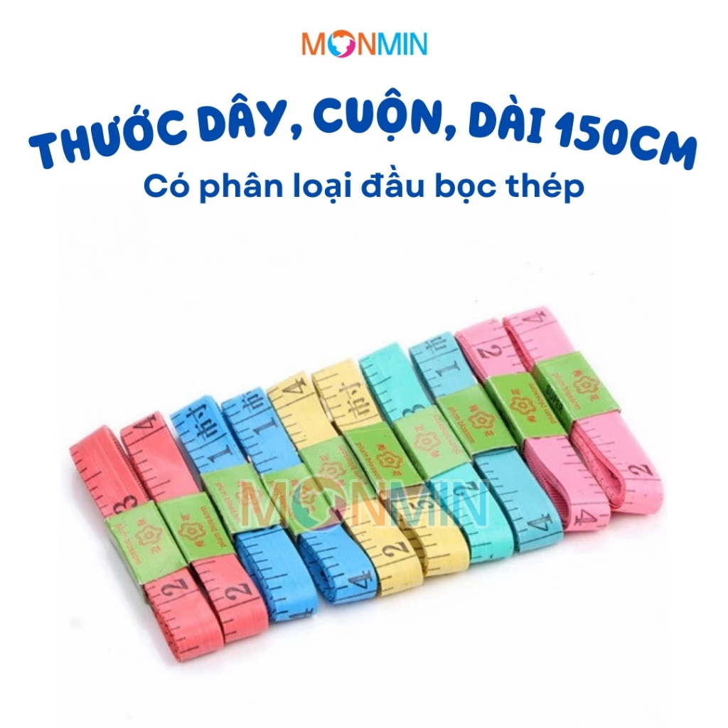 Thước dây - Thước cuộn - Thước đo 150cm Monmin