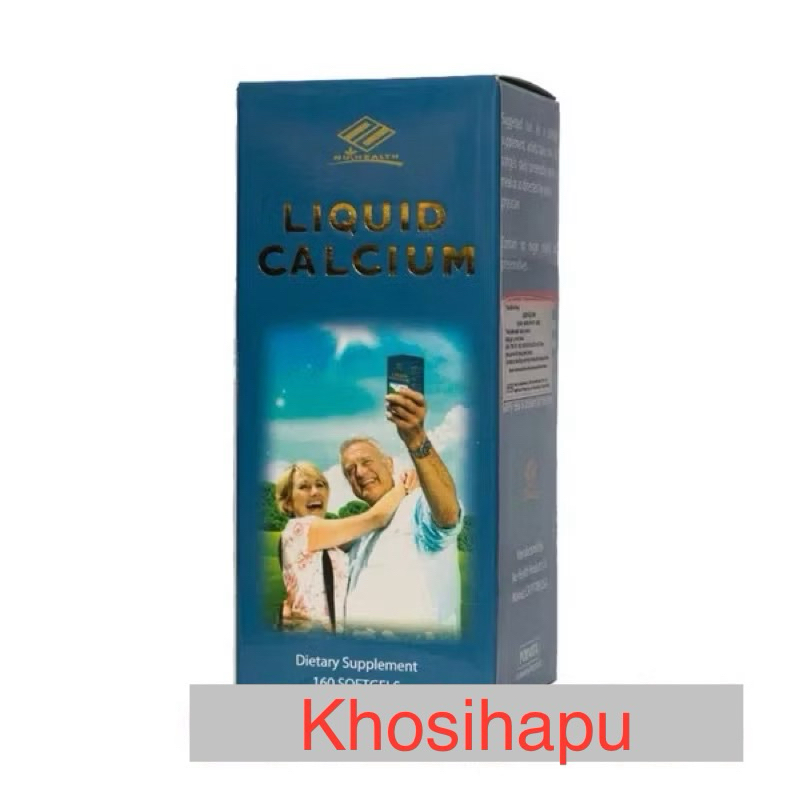 Liquid Calcium bổ sung canxi cho cơ thể chắc khoẻ nhập khẩu chính hãng Mỹ 160 viên