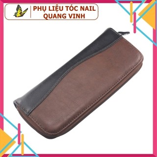 Bao da đựng kéo cắt tóc loại tốt hk02