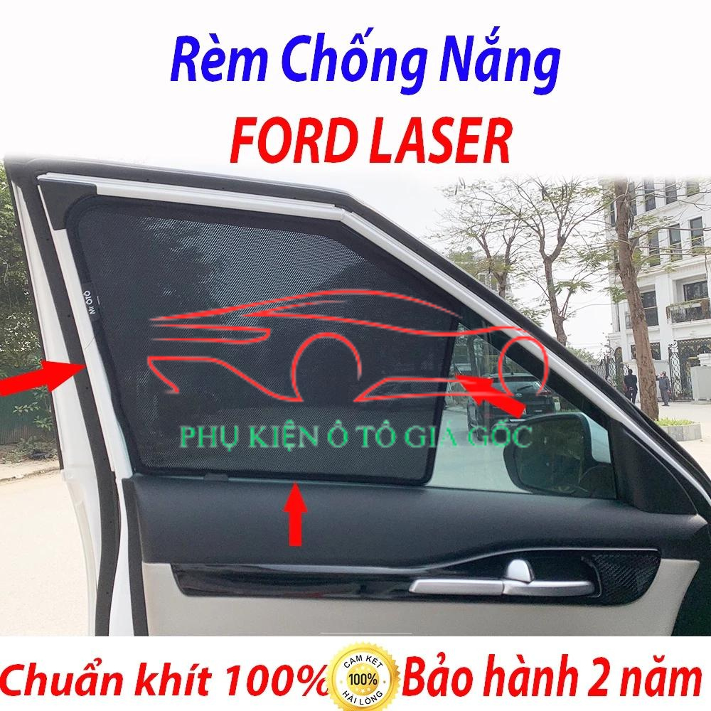 Rèm che nắng xe Ford Laser, chống nắng giảm đến 99% cho xe Ford Laser ( hàng Loại 1 Cao Cấp )