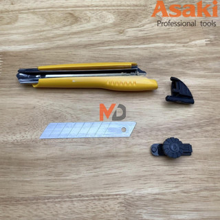 Dao rọc giấy Asaki AK-8743 (Có lưỡi dao sơ cua)
