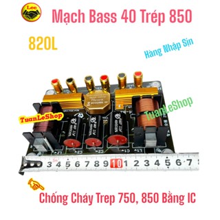 MẠCH PHÂN TẦN CHỐNG CHÁY TREBLE 750 - 1 BASS + 1 TREP  SH-820L GIÁ 01 MẠCH - PHÂN TẦN CÓ BẢO VỆ TREBLE