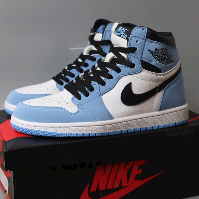 [B- SNEAKER] Giầy Sneaker Jd1 University Blue Bản Cao Cấp Fullbox