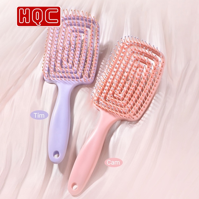 Lược Chải Tóc, Lược gội đầu, Lược xoắn Mát Xa Da Đầu Hình Tròn Tiện Dụng HQC100