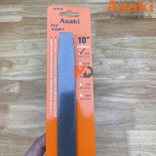 Dũa dẹp 10in/250mm Asaki AK-3742