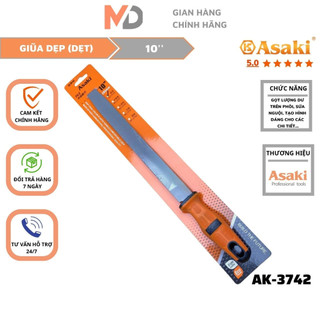 Dũa dẹp 10in/250mm asaki ak-3742