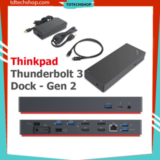 Thinkpad Thunderbolt 3 Dock Gen 2 (40AN) – Hỗ trợ xuất 3 màn hình 4K 60HZ cho Laptop Lenovo, Dell, HP, M.ACbook