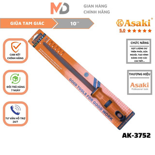 Giũa tam giác asaki ak-3752 10inch-250mm