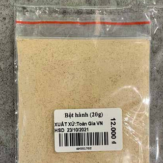 Bột hành nguyên chất (20g)