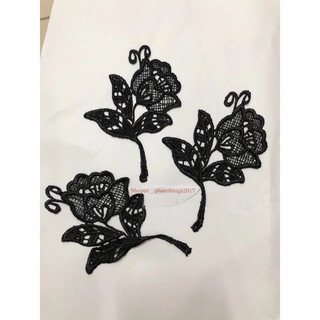 Bướm ren trang trí váy áo( sét 5 con)