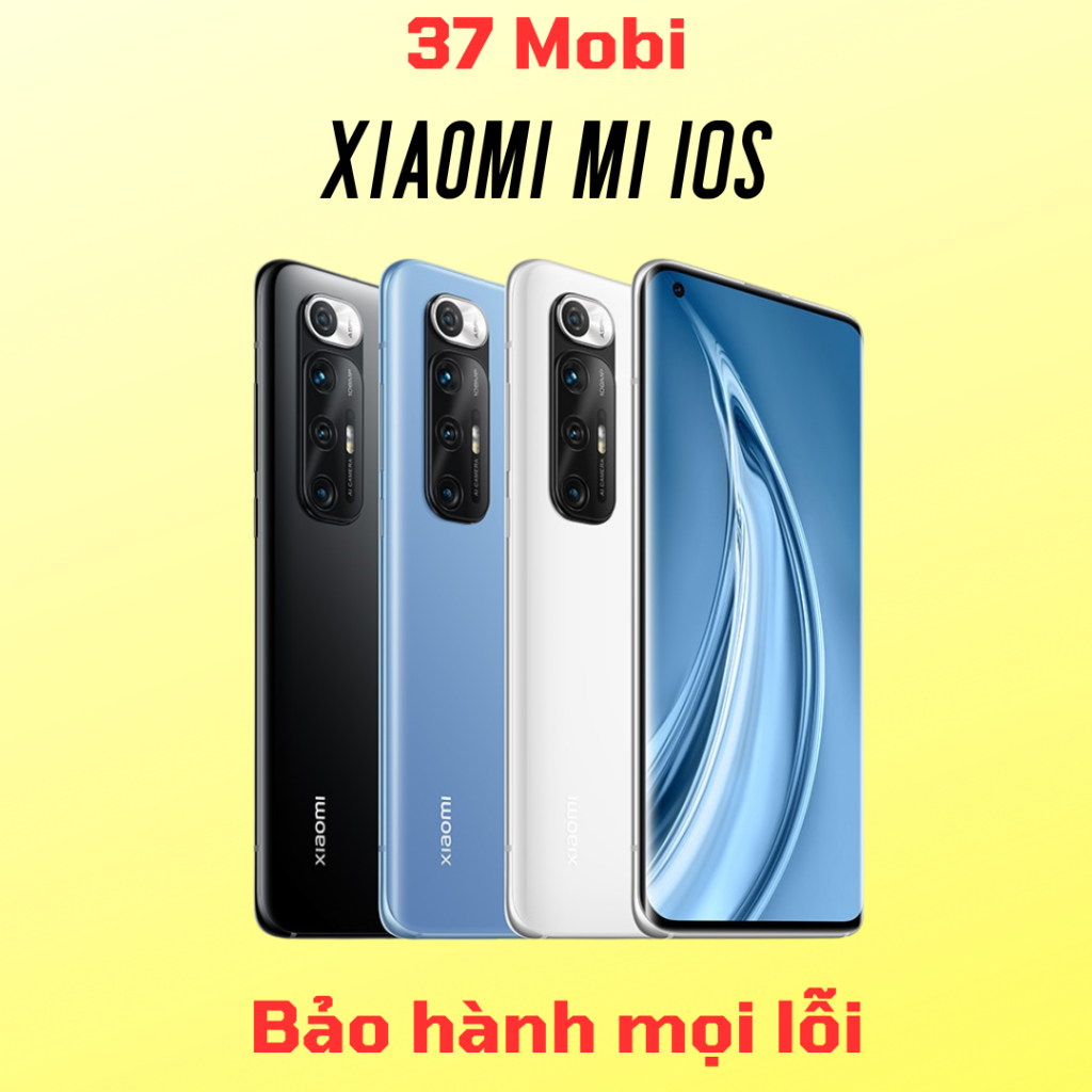 [Máy Cũ] Điện thoại Xiaomi Mi 10S Rom quốc tế Màn AMOLED 90Hz - Chip Snap 870 Ram 8G+256G