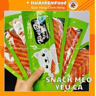  Bịch Sỉ 30 Gói Snack Mèo Yêu Cá Hằng Đại Đồ Ăn Vặt Cổng Trường 