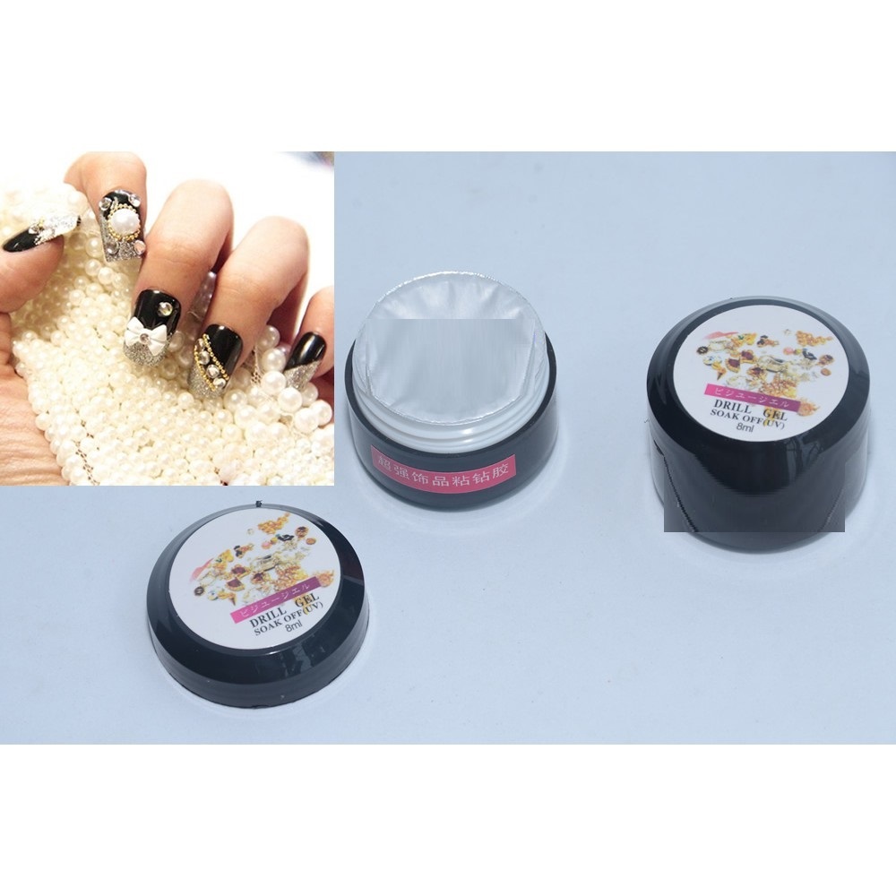 Gel đính đá làm móng nail