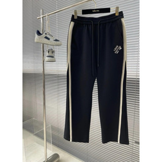 [Hight Quality] Hàng Có Sẵn! Quần Dài 1V Luon Vuituoi Line Pants - Họa Tiết Logo Ghim Cài Phối Đường Thẳng Street Wear