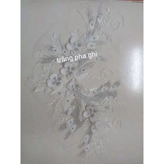 Hoa ren trang trí váy ,áo dài( giá 45 k/1 bông)