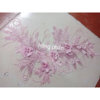 Hoa ren trang trí váy ,áo dài( giá 45 k/1 bông)