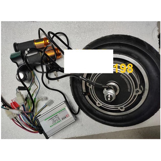 Bộ động cơ  10 inch, chuyên lắp xe scooter, chế xe điện trẻ em, xe 3 bánh đồ chơi