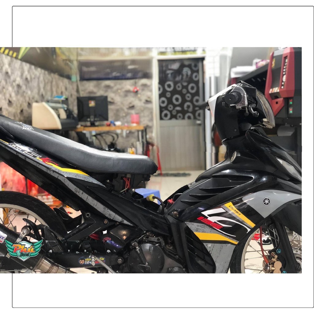 Tem rời Ex 135 LC xám đen (J)