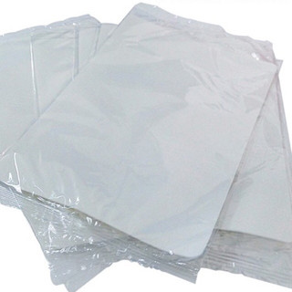 (5 miếng) Da giả trơn Trắng tập phun xăm