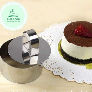 KHUÔN RING MINI LÀM BÁNH MOUSSE TIRAMISU