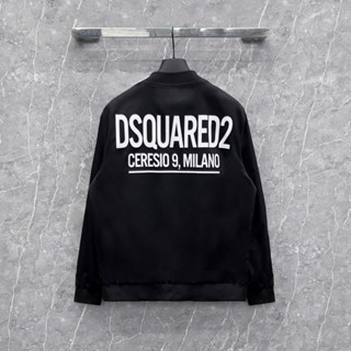Áo Khoác Gió Bomber Dsq Nam Nữ Boy Phố Bá Cháy, Áo Gió Dsquared2 In trước Sau Siêu Đẹp 2024