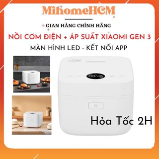 SẴN HÀNG - NỒI CƠM ĐIỆN CAO TẦN Xiaomi Gen 3 IH Rice Cooker 3L | 4L - BH 6 THÁNG