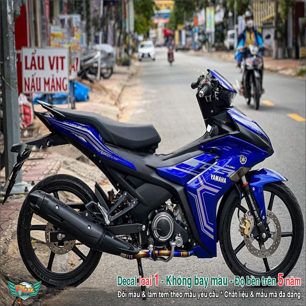 Tem rời Exciter 155 xanh chỉ xám (8)