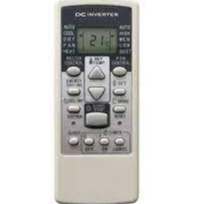 Remote máy lạnh FUJITSU DC inverter mặt xám, BẢO HÀNH ĐỔI MÓI